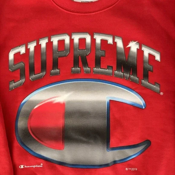 Supreme Champion Chrome Crewneck
